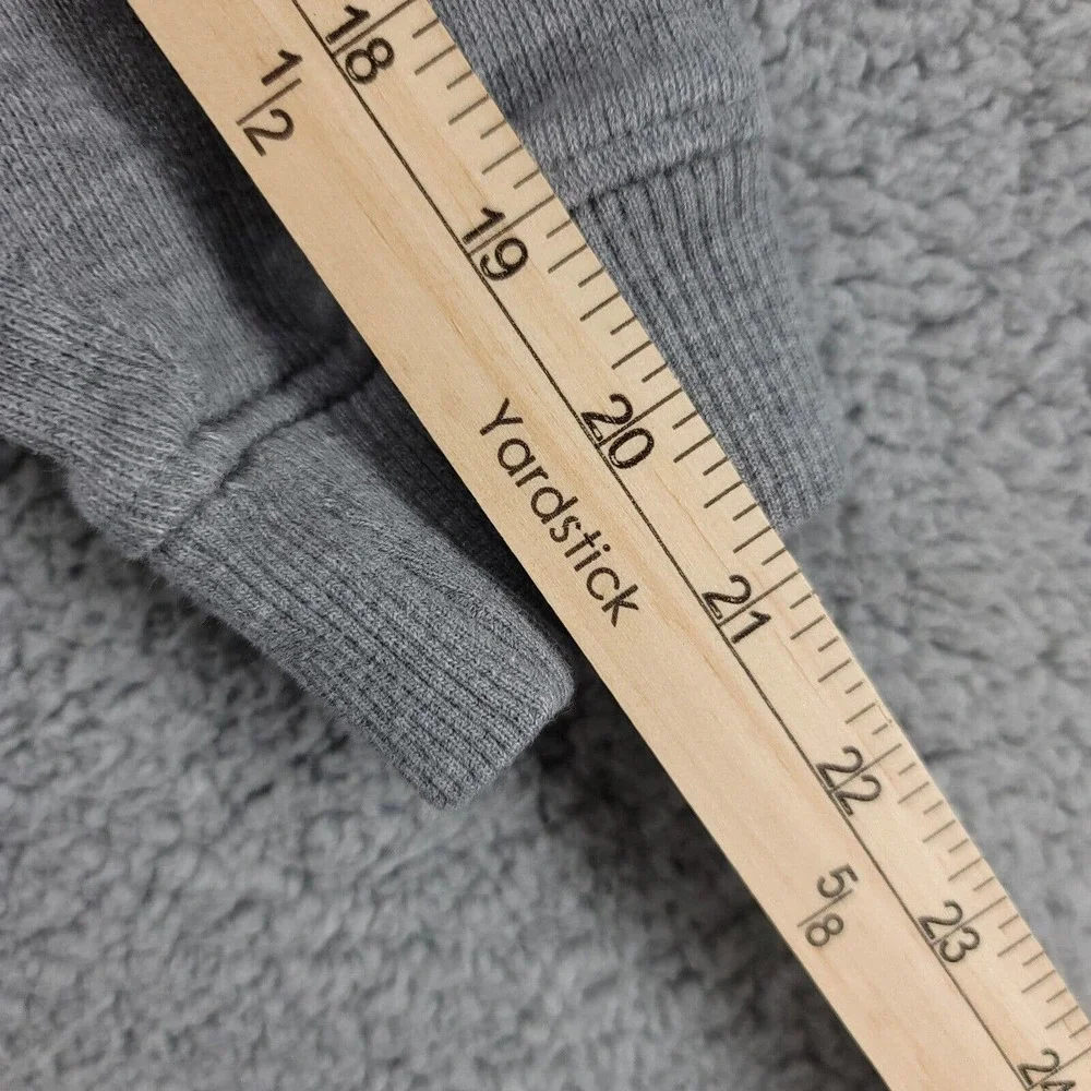 Covington sweater Men's Small button up mock neck pull over sweater‎ ribbed gray